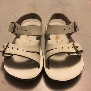 Salt Water white Sandals size 3
